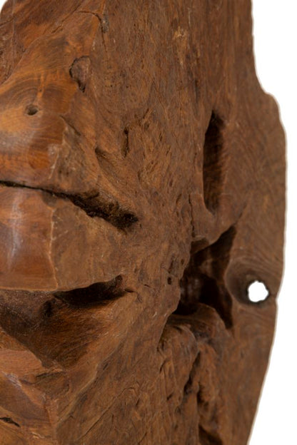 Candeeiro Teak de Mesa Kepala Cm ø 35x69