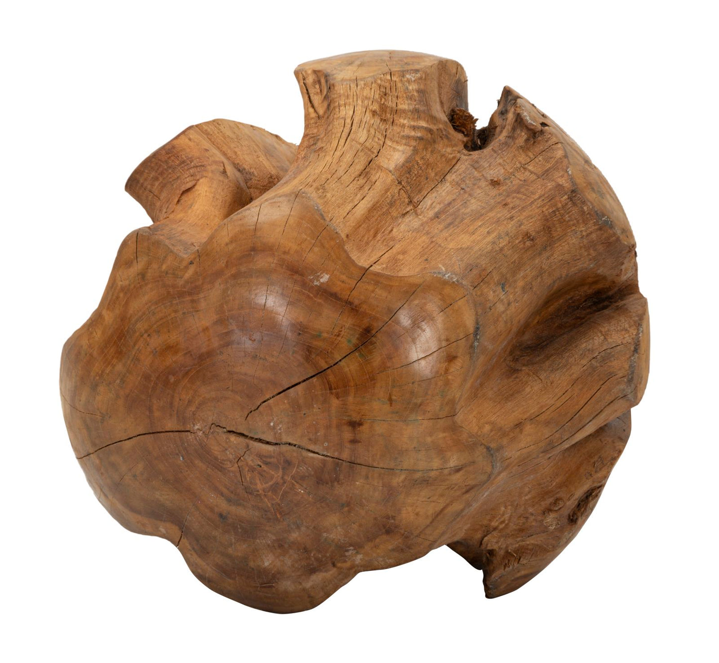 Esfera em Teca Reciclada Cm ø 50