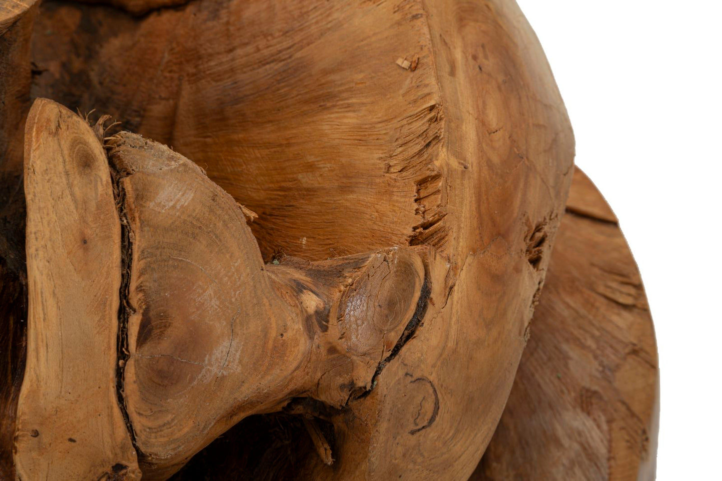 Esfera em Teca Reciclada Cm ø 50