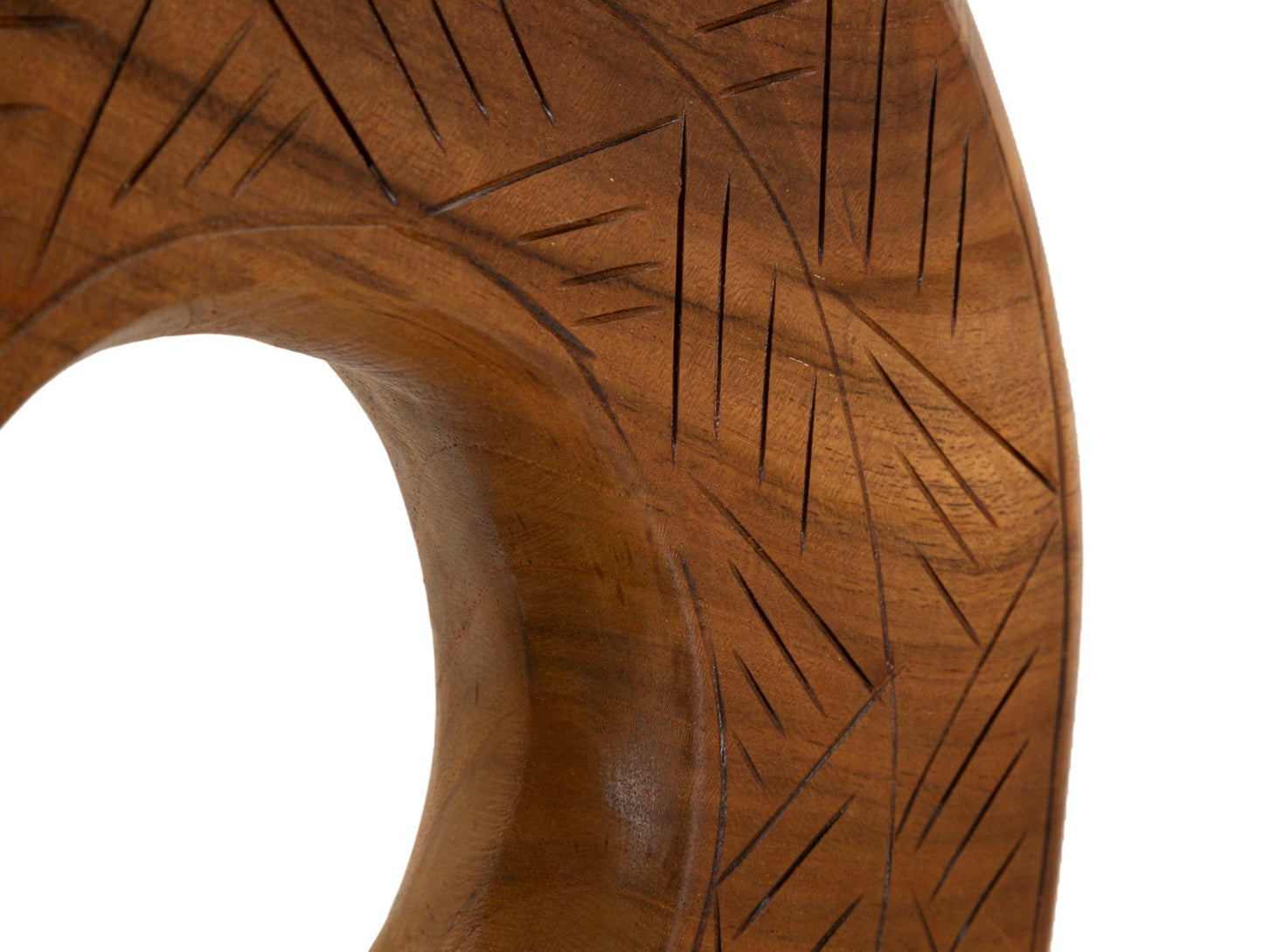 Escultura Dorat em Teca Reciclada Cm 35x10x58