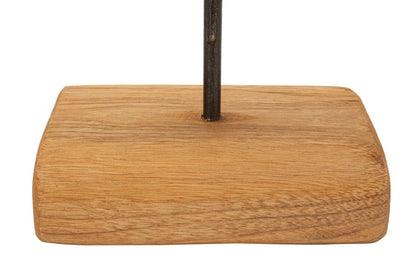 Escultura Dorat em Teca Reciclada Cm 28x10x38