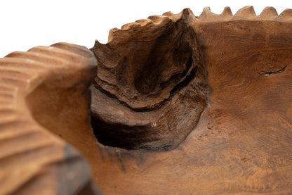 Porta objetos Garit em Teca Reciclada Cm 37x40x16