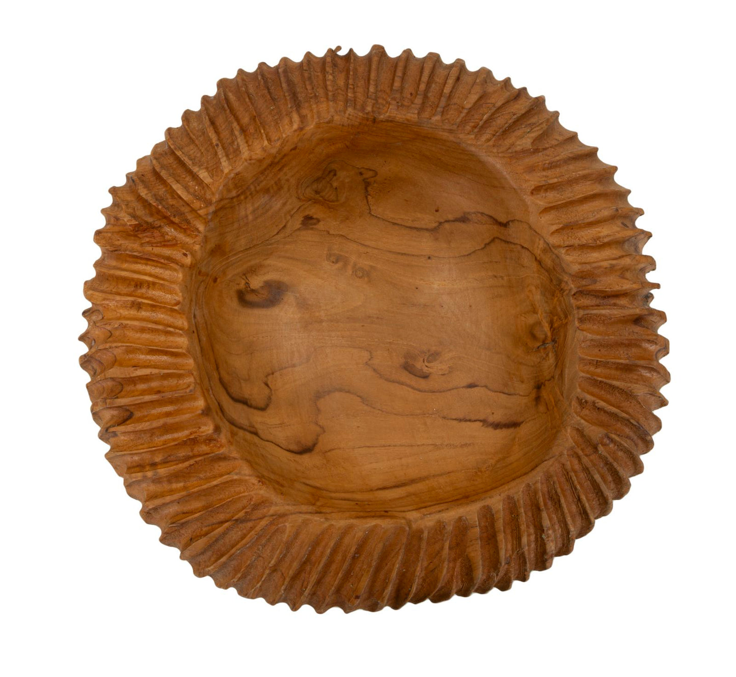 Porta objetos Garit em Teca Reciclada Cm ø 32x11