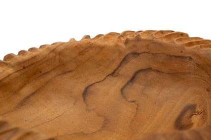 Porta objetos Garit em Teca Reciclada Cm ø 32x11