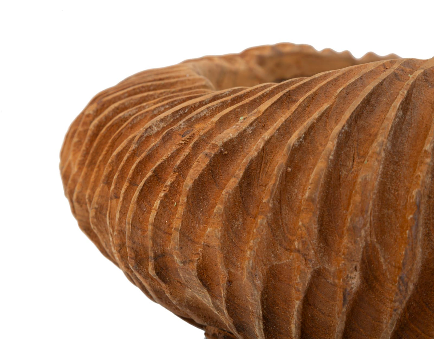 Porta objetos Garit em Teca Reciclada Cm ø 32x11