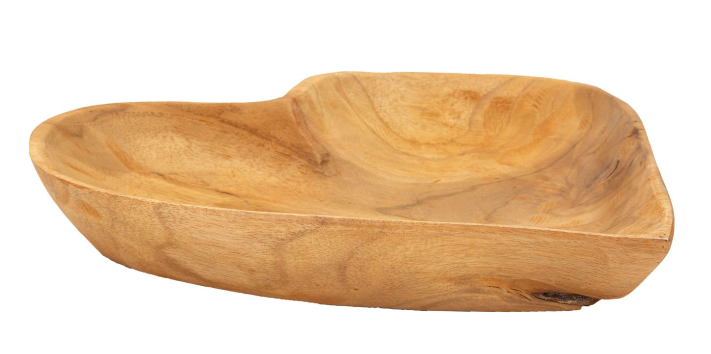 Porta objetos Kiha em Teca Reciclada Cm 27x29x4