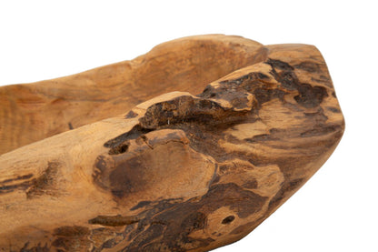 Porta objetos Narro em Teca Reciclada Cm 31x21x8