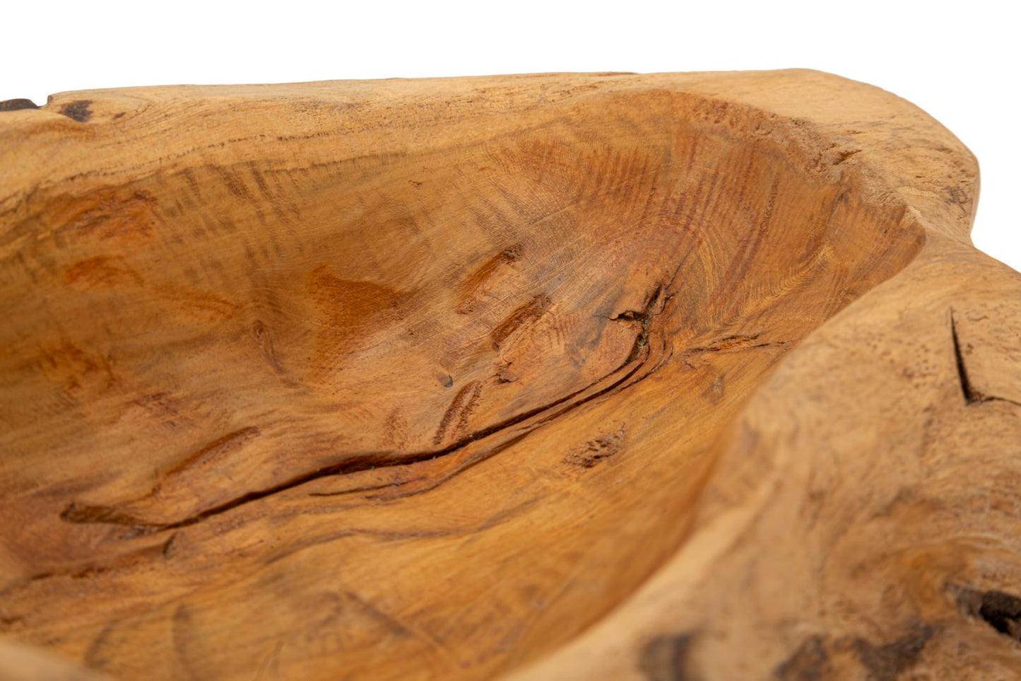 Porta objetos Narro em Teca Reciclada Cm 31x21x8