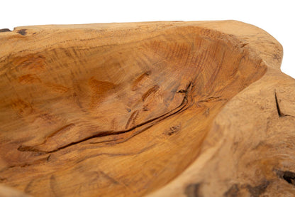 Porta objetos Narro em Teca Reciclada Cm 31x21x8