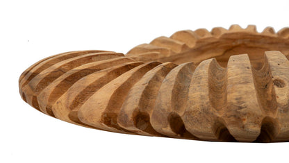 Porta objetos Geris em Teca Reciclada Cm ø 35x7