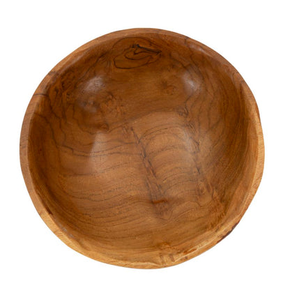 Porta objetos Butot em Teca Reciclada Cm ø 15x8