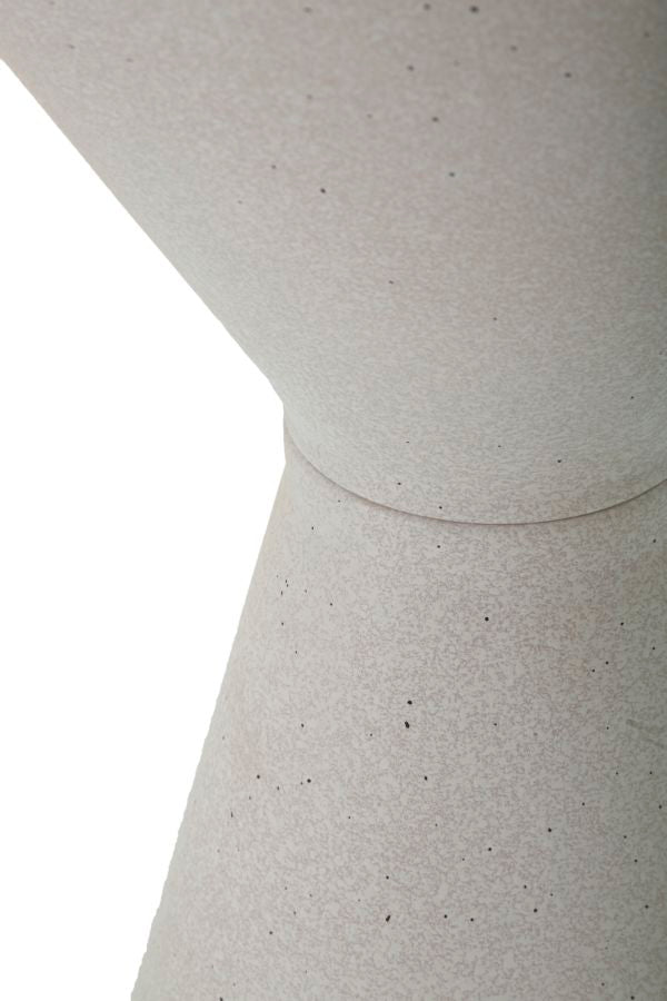 Mesa Auxiliar Branco Double Cm ø 44,5x63