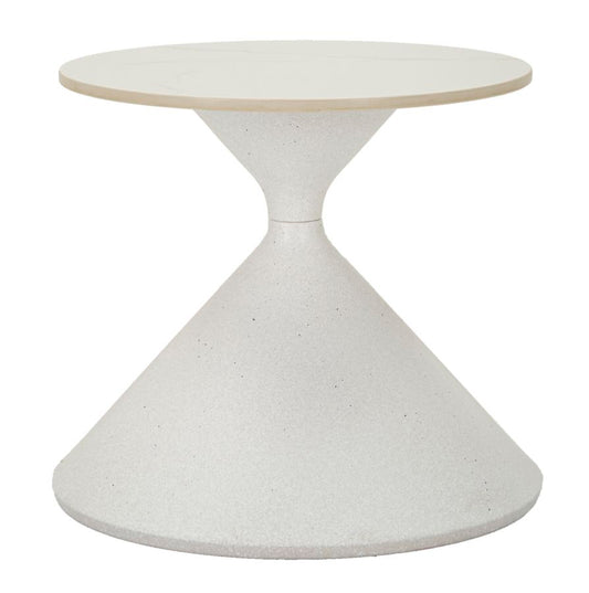 Mesa Auxiliar Branco Cm ø 42x40