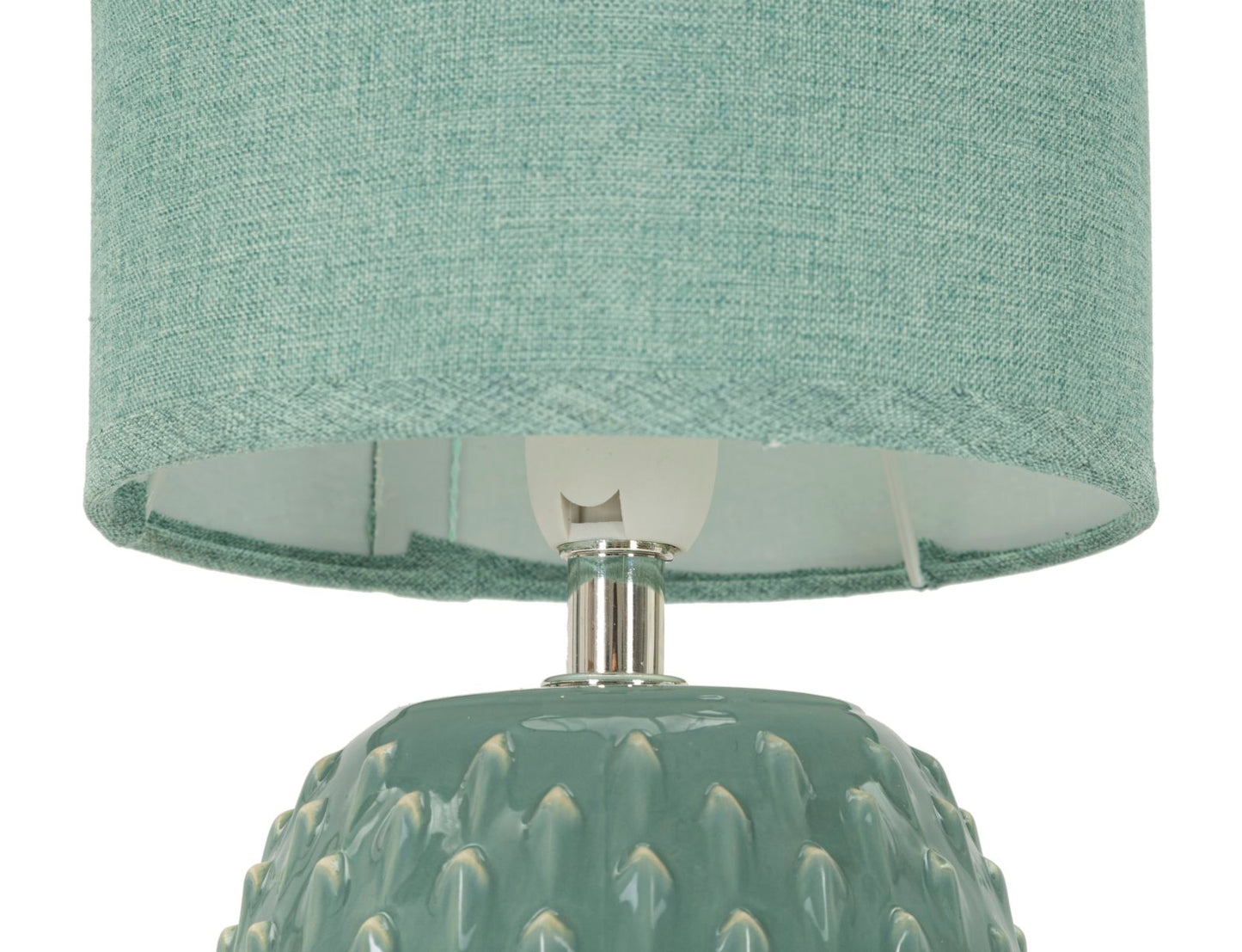 Candeeiro de Mesa de Cabeceira Pontus Turchese Cm ø 14x27