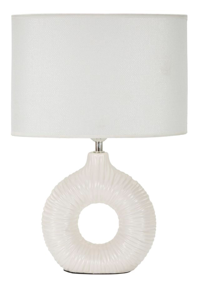 Candeeiro de Mesa Seta Bianca Cm 28,5x15x43