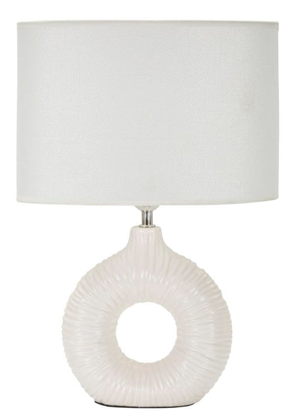 Candeeiro de Mesa Seta Bianca Cm 28,5x15x43