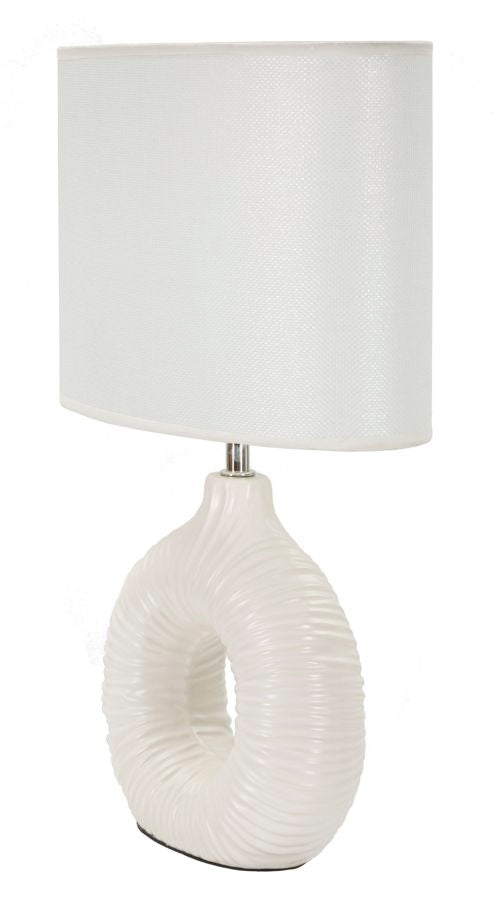 Candeeiro de Mesa Seta Bianca Cm 28,5x15x43