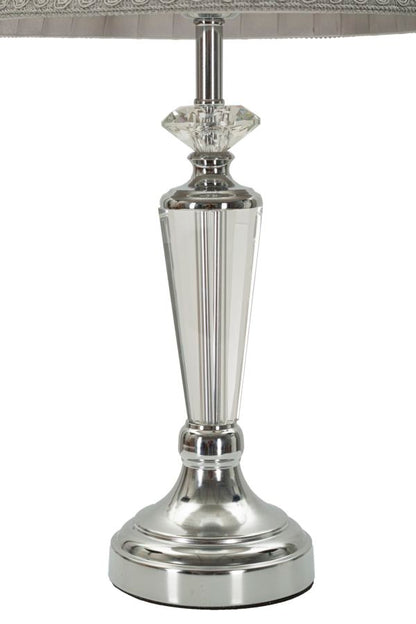 Candeeiro de Mesa Silvery Cm ø 30x56
