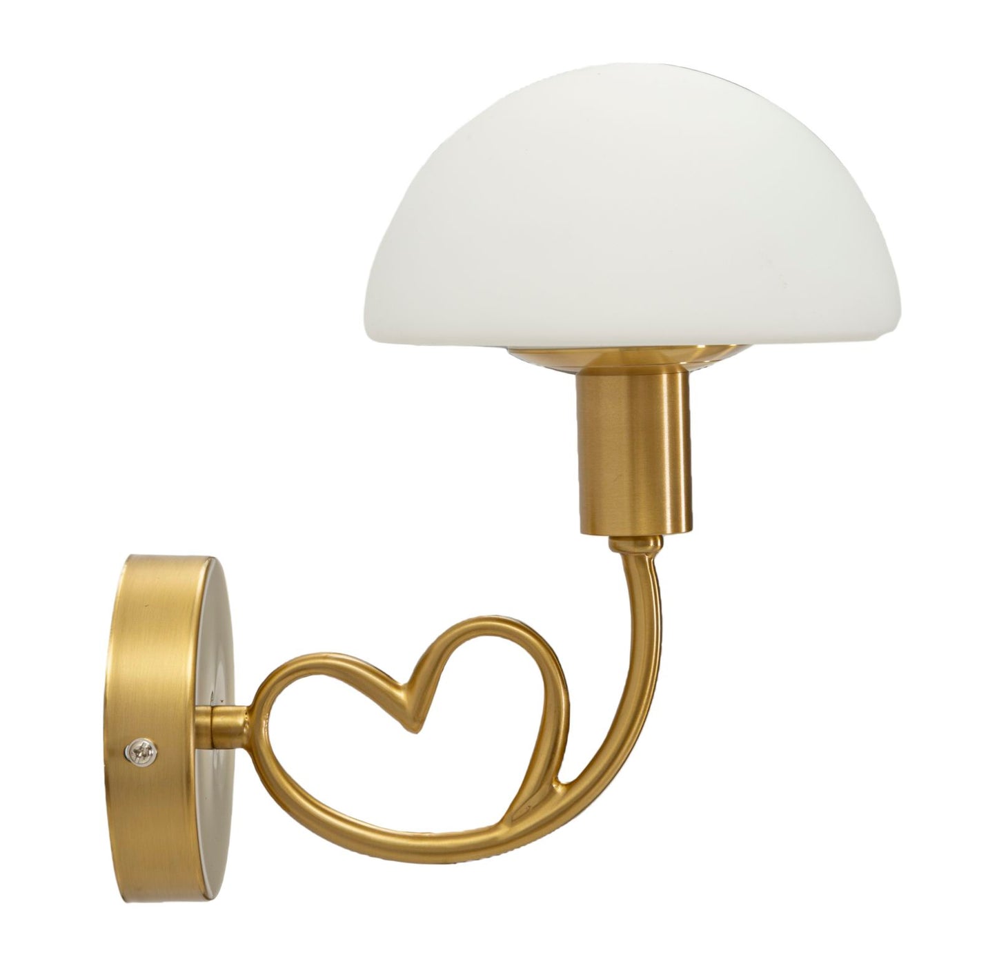 Candeeiro de Parede Lovy Dourado Cm 23x15x22