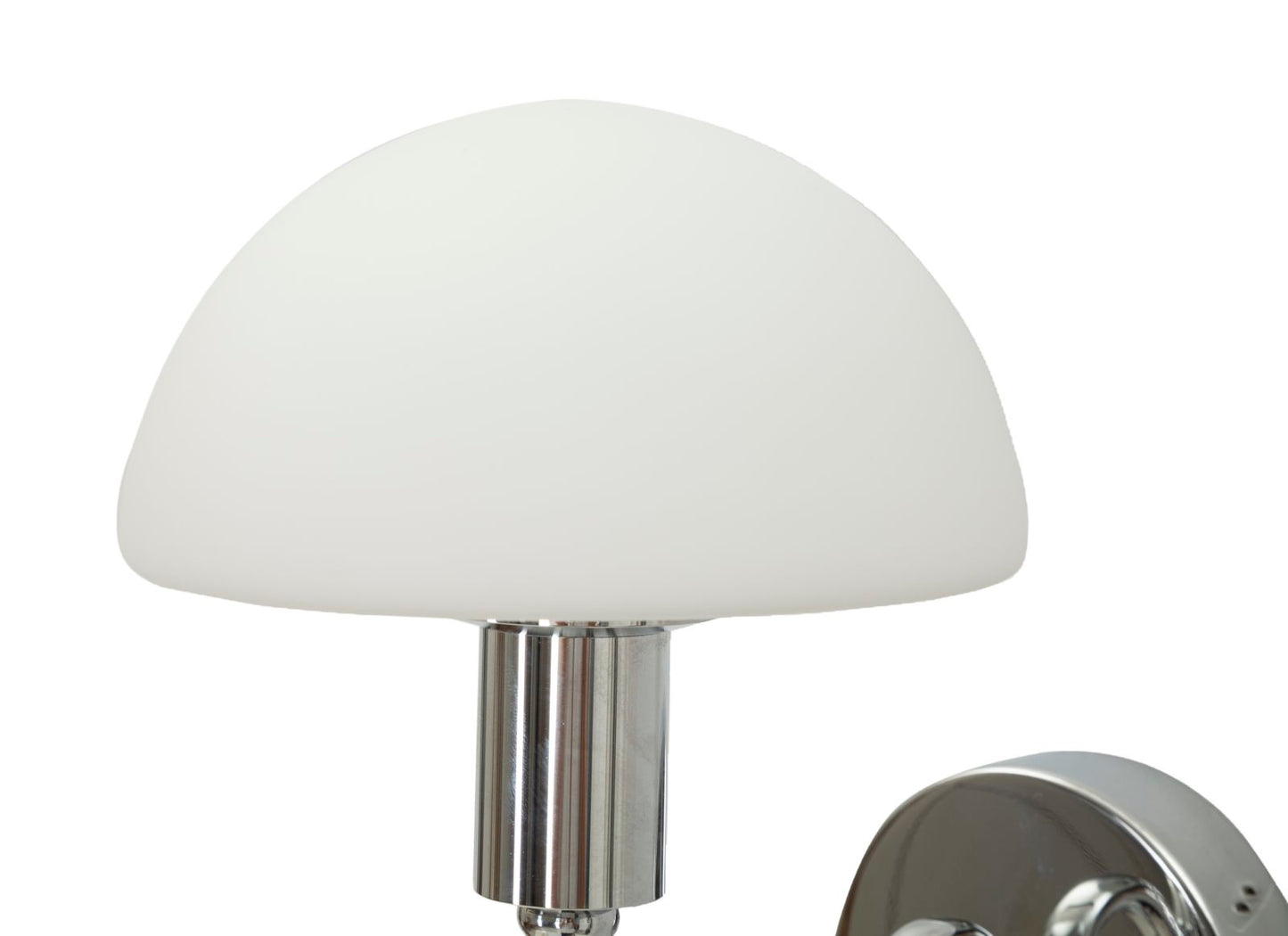 Candeeiro de Parede Lovy Prateado Cm 23x15x22