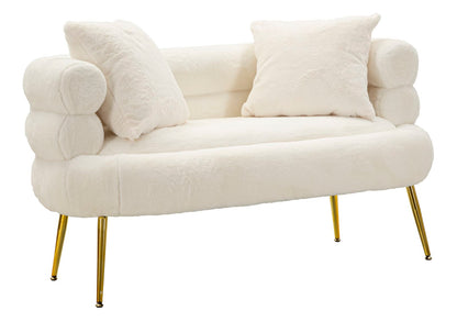 Sofá Pequeno Soffy Plus com Cuscini Cm 133x68x69