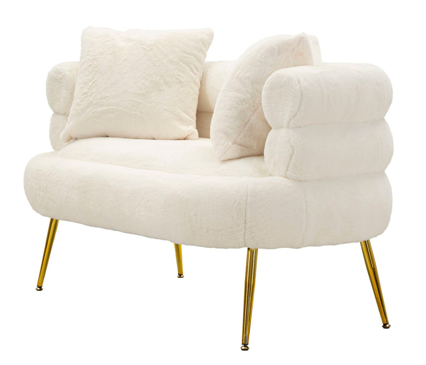 Sofá Pequeno Soffy Plus com Cuscini Cm 133x68x69