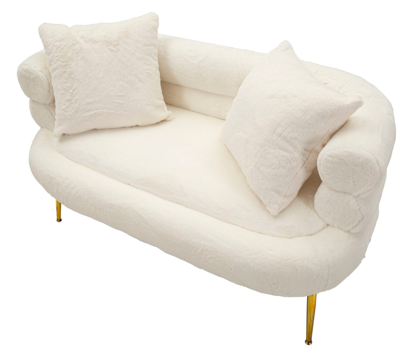 Sofá Pequeno Soffy Plus com Cuscini Cm 133x68x69