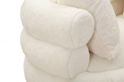 Sofá Pequeno Soffy Plus com Cuscini Cm 133x68x69