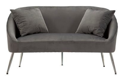 Sofá Pequeno Silvery com Cuscini Cm 137x69x79