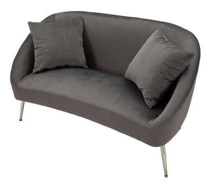 Sofá Pequeno Silvery com Cuscini Cm 137x69x79