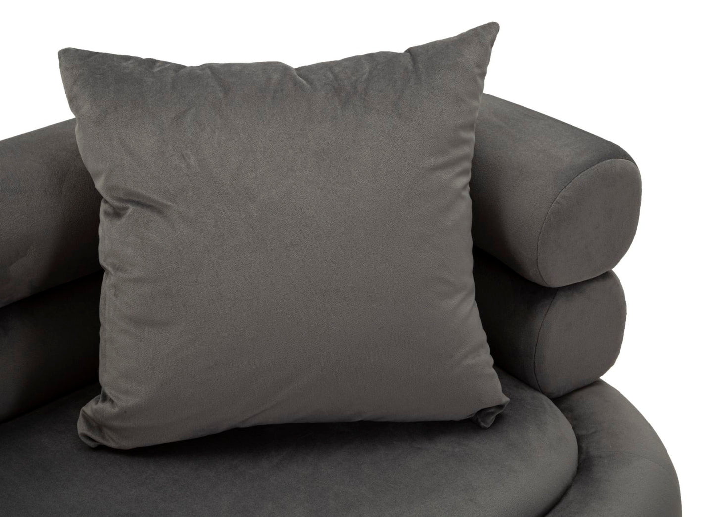 Sofá Pequeno Silvery Plus com Cuscini Cm 133x68x69