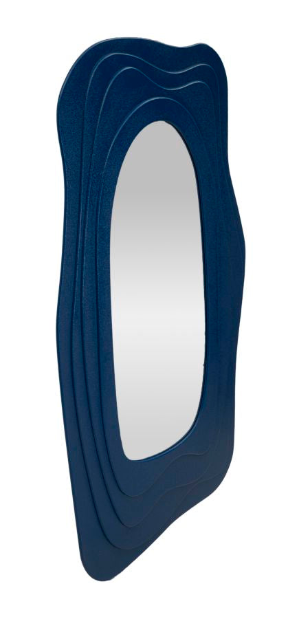 Espelho de Parede Dafne Azul Cm 90x4x165