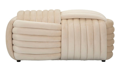 Banco Softy Creme Cm 90x45x45
