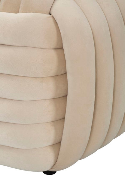 Banco Softy Creme Cm 90x45x45
