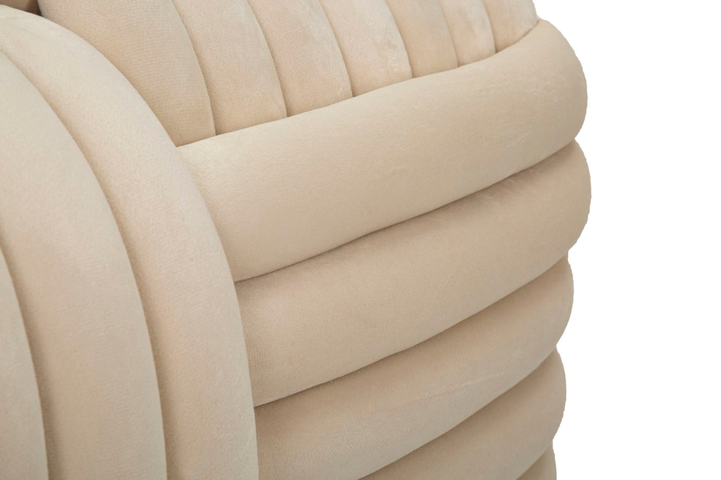Banco Softy Creme Cm 90x45x45