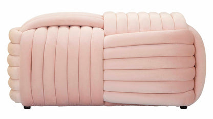 Banco Softy Rosa Cm 90x45x45