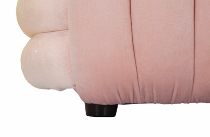 Banco Softy Rosa Cm 90x45x45