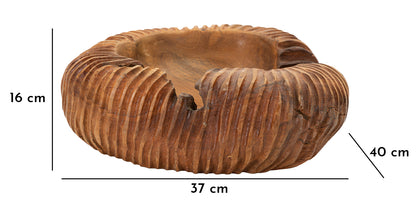 Porta objetos Garit em Teca Reciclada Cm 37x40x16