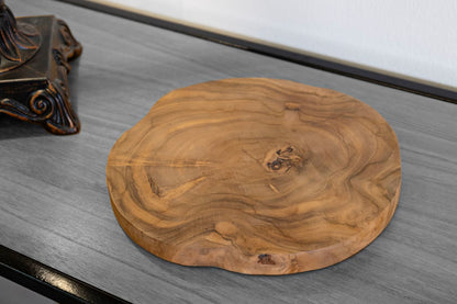 Porta objetos Pokon em Teca Reciclada Cm ø 24x2