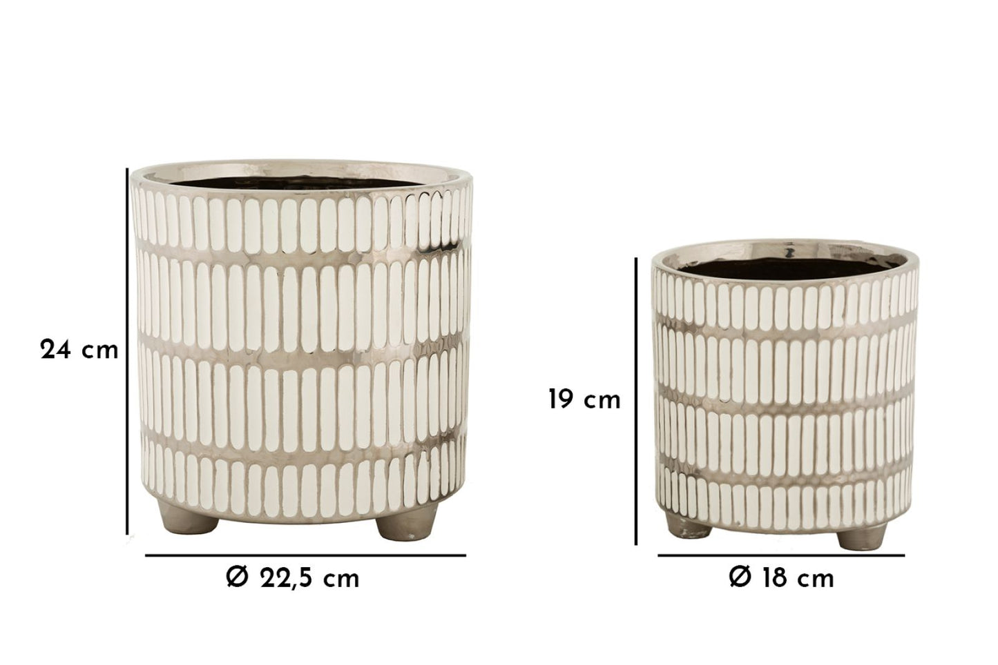 Jarra Par Ray Cm ø 22,5x24-18x19