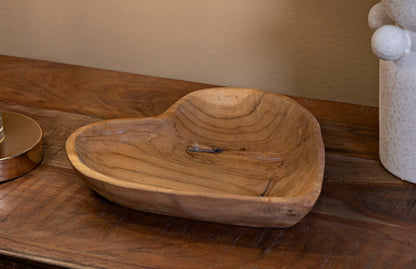 Porta objetos Kiha em Teca Reciclada Cm 27x29x4