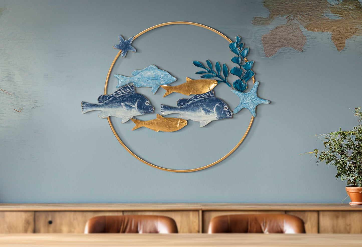 Painel de Parede Marine Cm 77x5x63