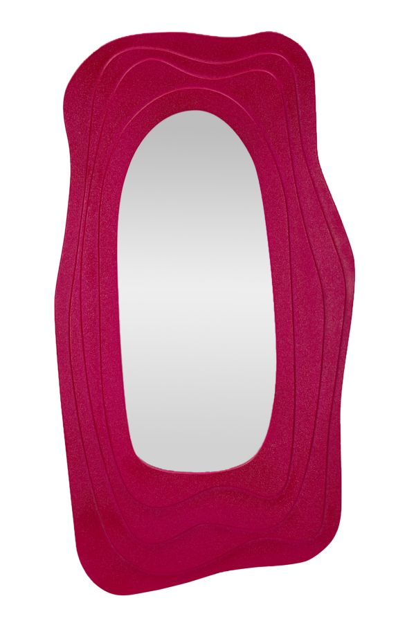 Espelho de Parede Dafne Fuxia Cm 90x4x165