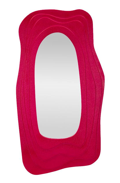 Espelho de Parede Dafne Fuxia Cm 90x4x165