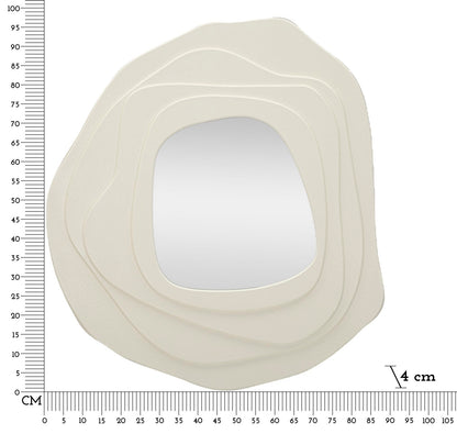 Espelho de Parede Dalia Branco Cm 90x4x97