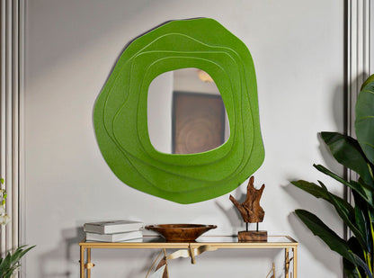 Espelho de Parede Dalia Verde Cm 90x4x97