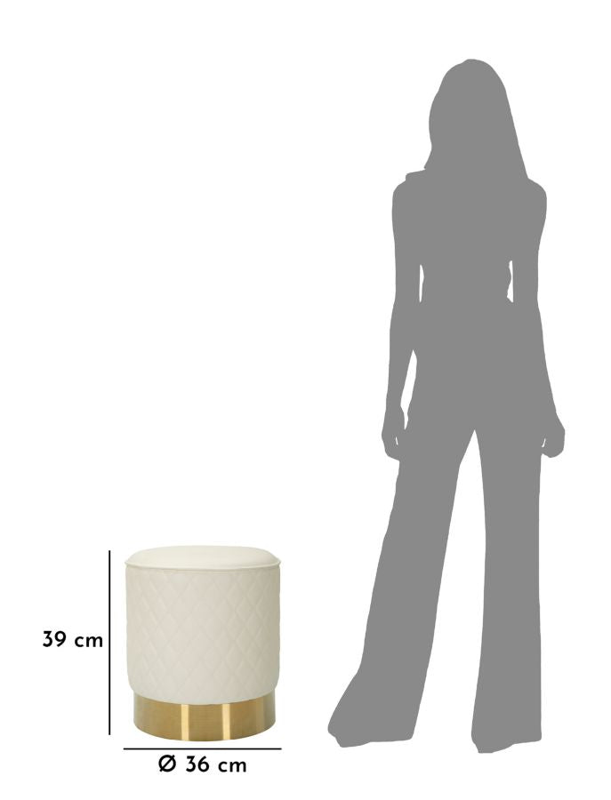 Pufe Rotondo Sharon Cm ø36x39