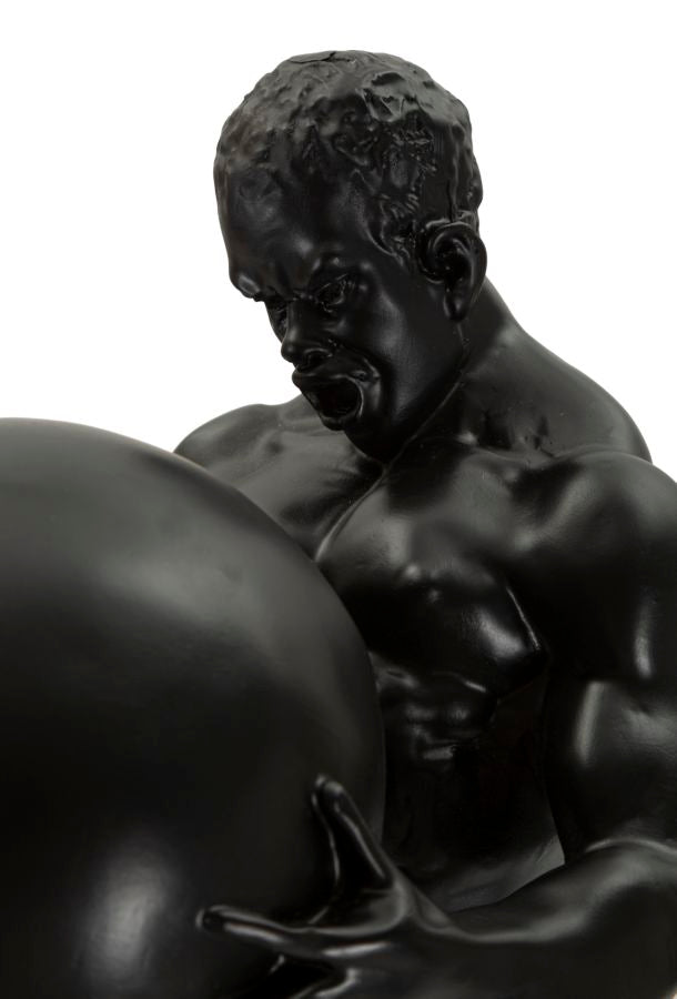 Estatueta Atlas Cm 18,5x20,5x43,5