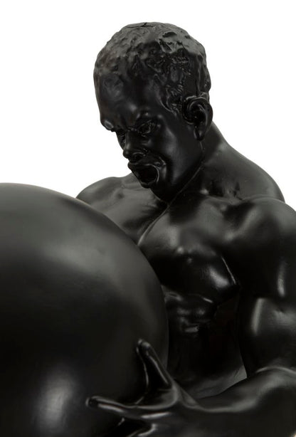 Estatueta Atlas Cm 18,5x20,5x43,5