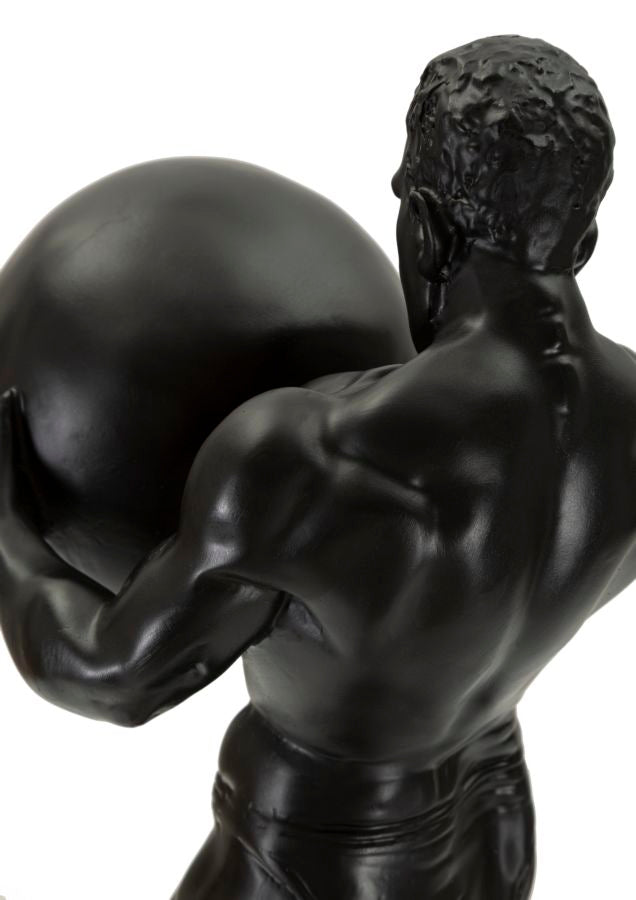 Estatueta Atlas Cm 18,5x20,5x43,5